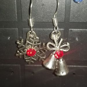 Christmas earrings